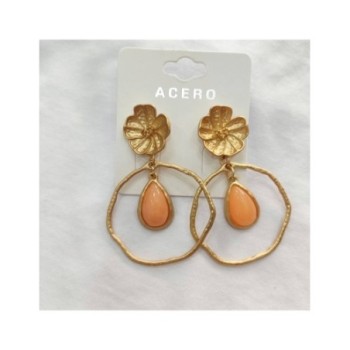 Pendiente Vanya naranja