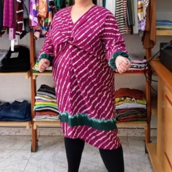 Vestido Eugenia Morado