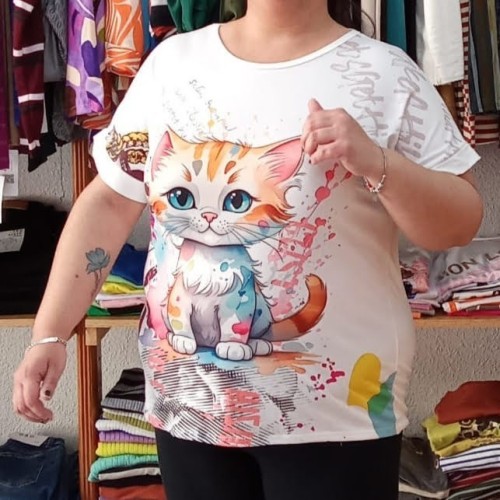Camiseta Roset Gato