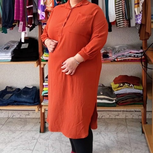 Vestido Teja