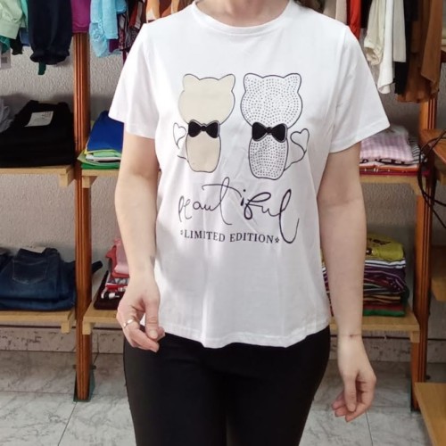 Camiseta Gatos
