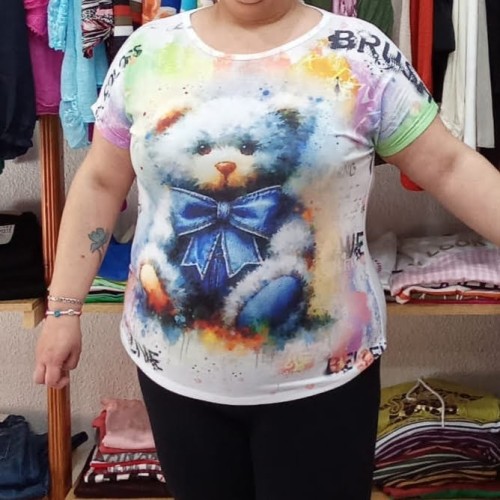 Camiseta Oso colores