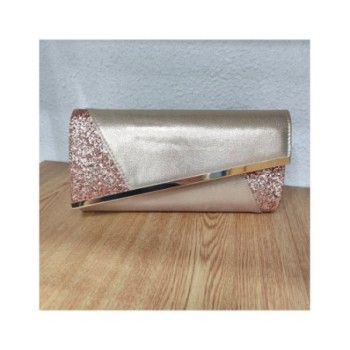 Bolso Nova dorado rosado