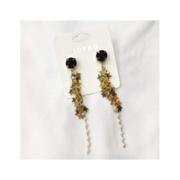 Pendiente Estrella Azul